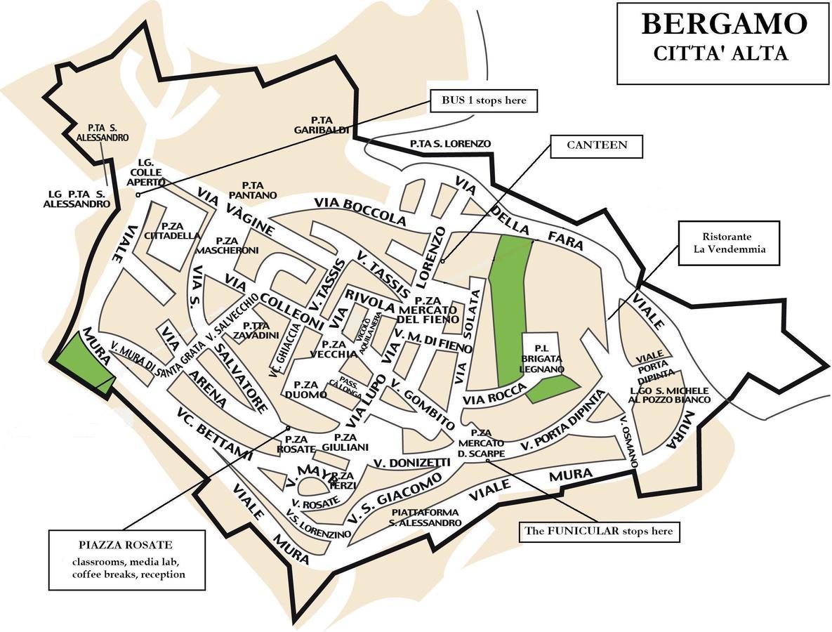 Apartamento La Torta Di Mele Bérgamo Exterior foto